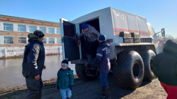 Фотография к новости: Қостанай облысында су тасқынына байланысты жедел штаб құрылды