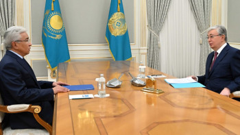 Фотография к новости: Президент Иманғали Тасмағамбетовті қабылдады