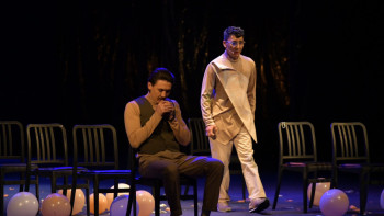 Фотография к новости: Алматы театрында «Кассандра таңбасы» сахналанды