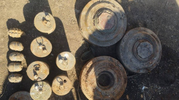 Фотография к новости: Металл іздеген ақмолалық 6 мина мен 5 граната тауып алды