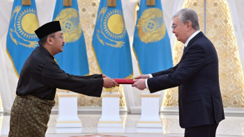 Фотография к новости: Тоқаев бірқатар мемлекет елшісінен сенім грамоталарын қабылдады