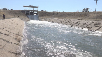 Фотография к новости: Ертіс өңірінде арналардан су босату жұмысы басталды