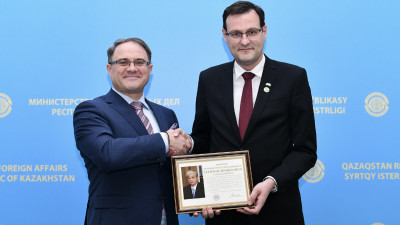 Швейцария елшісі Қазақстандағы миссиясын аяқтады