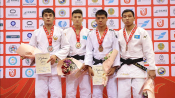 Фотография к новости: Алматыда кадеттер мен жастар арасында дзюдодан рейтингтік Азия Кубогы аяқталды