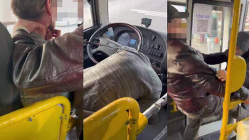 Фотография к новости: Аялдамасын өткізіп алған ер адам автобус жүргізушісін талдырып тастады