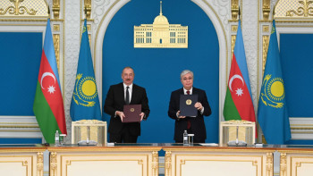 Фотография к новости: Қазақстан мен Әзербайжан арасында 6 құжатқа қол қойылды