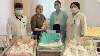 Фотография к новости: Қызылордада үшем дүниеге келді