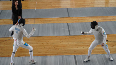 Алматыда семсерлесуден ҚР-ның VI спартакиадасы жалауын көтерді