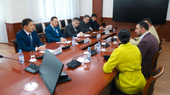 Фотография к новости: Құранбек Дүниежүзілік этноспорт конфедерациясы өкілімен кездесті