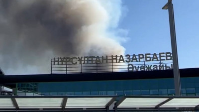 ТЖМ ресми өкілі әуежай маңындағы өртке қатысты пікір білдірді