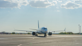 Фотография к новости: Алматыға бағыт алған ұшақ әуежайға қайта оралған