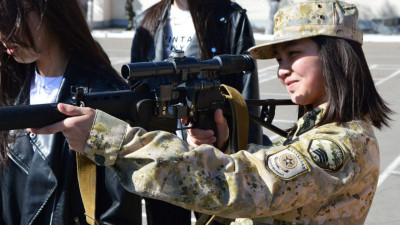 Павлодарда әскери бөлімде «Ашық есік күні» шарасы өтіп жатыр