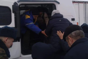 Фотография к новости: Ақтөбе облысының автожолдарында 23 адам құтқарылды