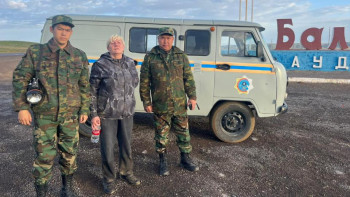 Фотография к новости: Балқашта тауға саңырауқұлақ теруге шыққан әйел құтқарылды