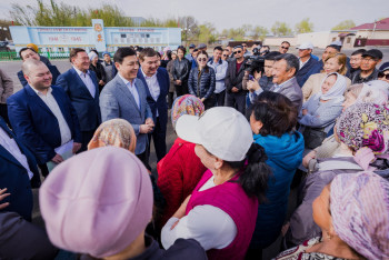 Фотография к новости: Алтай Көлгінов: Ауылда жайлы өмір сүру үшін жағдай жасалып жатыр