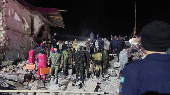 Фотография к новости: Жаңаөзендегі жарылыс: Бір адам қаза болды