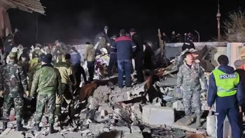 Фотография к новости: Жаңаөзендегі жарылысқа байланысты жедел штаб құрылды