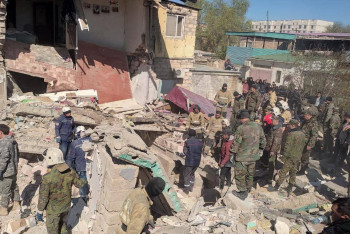 Фотография к новости: Жаңаөзендегі жарылыс. Авариялық-құтқару жұмыстары аяқталды