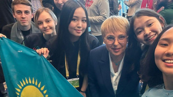 Фотография к новости: Оқушылар Словениядағы халықаралық математика олимпиадасында жеңіске жетті