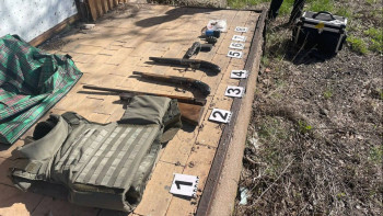 Фотография к новости: Жамбыл облысында қару сақталған орын табылды