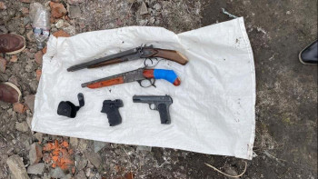 Фотография к новости: Көкшетауда ҰҚҚКБ қызметкерлері заңсыз қару сақтаған азаматты анықтады