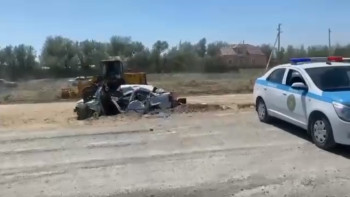 Фотография к новости: Түркістанда болған жол-көлік оқиғасы салдарынан 3 адам қаза тапты