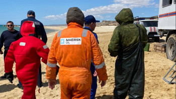 Фотография к новости: Каспийде балық аулауға шыққан адамдар құтқарылды