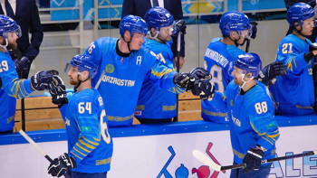 Фотография к новости: Хоккей: Қазақстан құрамасы Кореяны 8:2 есебімен ұтты