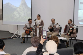 Фотография к новости: Ақмолада Ақан серінің 180 жылдығына арналған әдеби кеш өтті