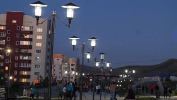 Фотография к новости: Шығыста көше шамдары көбейеді