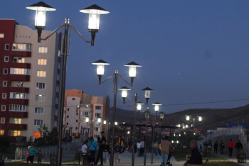 Фотография к новости: Шығыста көше шамдары көбейеді