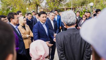 Фотография к новости: Көлгінов Атырауға сапары барысында бірқатар әлеуметтік нысандарды аралады