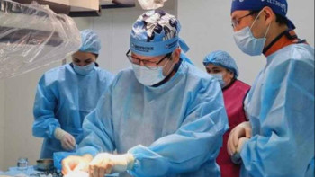 Фотография к новости: Көкшетауда үш камералы кардиостимуляторларды орнату операциясы өтті