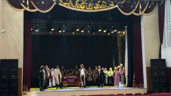 Фотография к новости: Кендірлі мәдениет үйінде алғаш рет сахналық қойылым қойылды