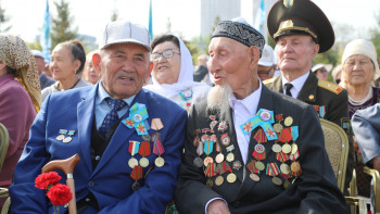 Фотография к новости: 9 мамырға орай соғыс ардагерлеріне 1,5 млн теңге беріледі