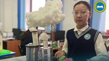 Фотография к новости: 100-ден астам оқушы экологияны жақсартуды көздейтін жоба ұсынады