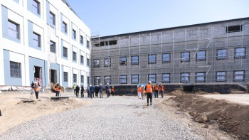 Фотография к новости: «Самұрық-Қазына» Алматыда жұқпалы аурулар ұлттық ғылыми зерттеу орталығын салып жатыр