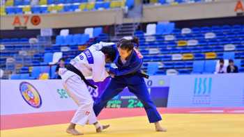 Фотография к новости: Ақмарал Науатбек пара дзюдодан Азия чемпионатының күміс жүлдегері атанды