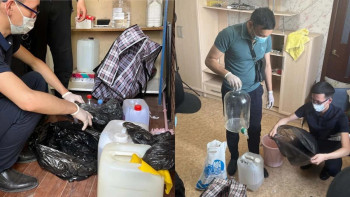 Фотография к новости: Алматы облысында есірткі зертханасы анықталды