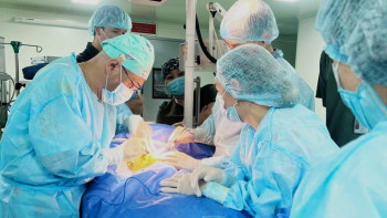 Фотография к новости: Елімізде алғаш рет жаңа туған сәбидің асқазанына ота жасады