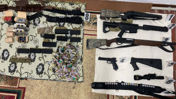 Фотография к новости: Алматы тұрғыны үйінде қару-жарақ арсеналын жасырған