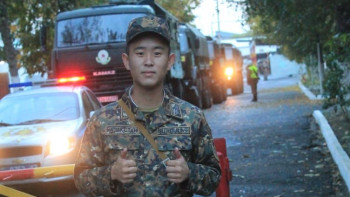 Фотография к новости: Әскердегі қазақтілді кәріс баласы