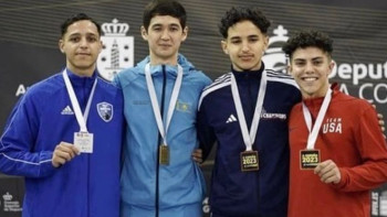 Фотография к новости: Қазақстандық каратэшілер Испанияда 2 медаль жеңіп алды