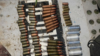 Фотография к новости: Талдықорғанның маңынан қару-жарақ пен оқ-дәрі сақталған қойма табылды