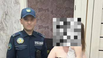 Фотография к новости: Тәртіп сақшылары 3 жасар баланы құтқарып қалды