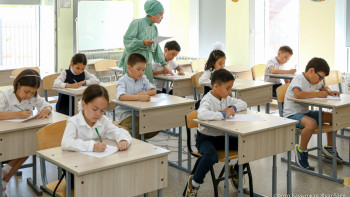 Фотография к новости: Астанада Халықаралық Менделеев олимпиадасы басталды