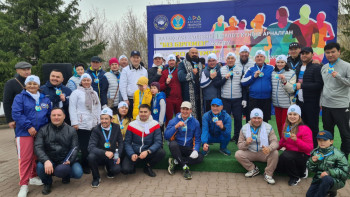 Фотография к новости: Бірлік күніне орай елордада республикалық жарыс өтті