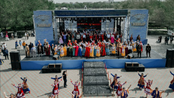 Фотография к новости: Атырауда Қазақстан халқының бірлігі күні тойланды