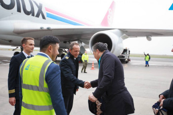 Фотография к новости: Әуе арқылы жүк тасымалдайтын компания Қазақстанға қатынай бастады