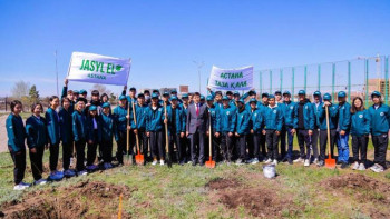 Фотография к новости: Елордада «Жасыл ел» жобасының кезекті маусымы ашылды